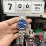 Rolex Datejust series m126334-0032, Blue Checkerboard Dial, 41mm size, Jubilee stainless steel bracelet. - 图片 8