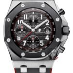 Audemars Piguet Royal Oak Offshore Series 26470, Ceramic Bezel, Black Dial, Stainless Steel Case