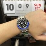 Rolex GMT-Master II series m126710blnr-0002, Steel Bracelet Black and Blue Ceramic Bezel Black Dial Blue Hands, 40mm size. - 图片 5