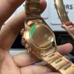 Rolex Daytona series 116588 TBR, RAINBOW DAYTONA ROSE Gold Case,Diamond SCALE 40mm size. - 图片 4