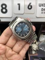 Patek Philippe Nautilus series 57111A 010, Stainless Steel Case Grey-Blue Dial Stainless Steel Bracelet, 40mm Size. - 图片 8