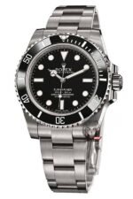 Rolex Submariner Series 114060-0002, No-Date Black Submariner, 40mm size.