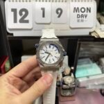 Audemars Piguet Royal Oak Offshore Series 15710ST.OO.A010CA.01, White Dial White Rubber Strap, 42mm size. - 图片 2