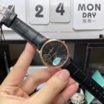 Vacheron Constantin Heritage Collection series 81180000R-9283, Black Dial Rose Gold Case Same Model as High Qiqiang, 40mm size. - 图片 3