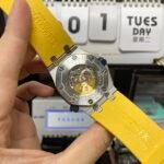 Audemars Piguet Royal Oak Offshore Series 15710ST.OO.A051CA.01, Yellow Dial, 42mm Size. - 图片 4