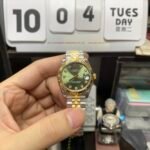 Rolex Datejust Series m278273-0030, Mint Green Dial Two-Tone Gold Case, 31mm size, Jubilee stainless steel bracelet. - 图片 8