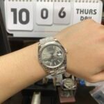 Rolex Datejust Series m126334-0014, Dark Grey Dial Fluted Bezel, 41mm Size.Jubilee strap - 图片 6