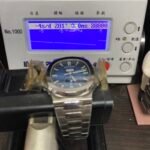 Patek Philippe Nautilus series 57261A-014, Blue Dial Steel Bracelet, Moon Phase Calendar Central Month and Week Display, 40.5mm Size. - 图片 7