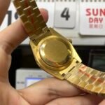 Rolex Datejust Series 116243-63603, Full Gold Diamond Bezel, 36mm Size, Three-Link Steel Bracelet. - 图片 4