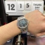 Patek Philippe Nautilus series 57121A-001, Blue Dial Steel Bracelet, Synchronized Functions, 40mm size. - 图片 6