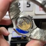 Patek Philippe Nautilus series 57261A-001, Grey Dial Steel Bracelet, Multi-Function Perpetual Calendar Watch, 40.5mm size. - 图片 4