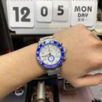 Rolex Yacht-Master series m116680-0002, Blue Ceramic Bezel White Dial Steel Bracelet, Chronograph function, 44mm Size. - 图片 6