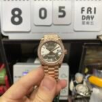 Rolex Datejust Series m279135rbr-0025, Rose Gold Case Grey Dial with Diamond Bezel, 28mm size. - 图片 2