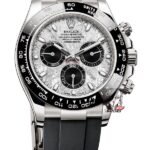 Rolex Cosmograph Daytona Series M116519LN-0038, Meteorite Dial and Ceramic Bezel on a Rubber Strap, 40mm size.