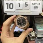 Audemars Piguet Royal Oak Offshore Series 15400 rose gold case full diamond 41mm size - 图片 8