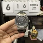 Audemars Piguet Royal Oak Series 26124ST.OO.D018CR.01, Silver Case Black Dial, 39mm Size.