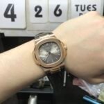 Patek Philippe Nautilus series 5711R, charcoal grey dial, 40mm size. - 图片 6