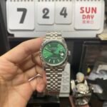 Rolex Datejust series m126234-0051, Mint Green Dial and Five-Link Stainless Steel Bracelet Variant, 36mm size. - 图片 2