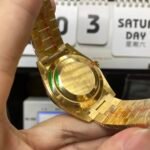 Rolex Day-Date Series m228238-0067, Ice Sugar Diamond Black Dial All-Gold Design, 40mm Size. - 图片 10