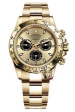 Rolex Cosmograph Daytona Series m116508-0014, Full Gold Case Gold Dial Stick Hour Markers, 40mm size.