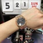 Audemars Piguet Royal Oak Offshore Series 15500OR.OO.1220OR.01, Rose Gold Case Black Dial, 41mm Size. - 图片 12