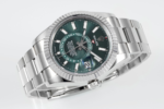 Rolex SKY-DWELLER Series Watch Model M336934-0001 GREEN DAIL 2023 42mm - 图片 4