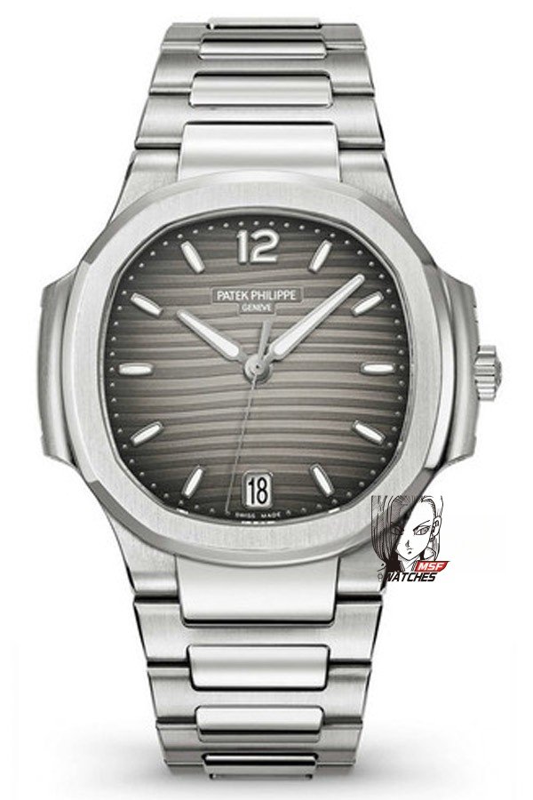 c770da71366af1e360842e33dac06cf9.jpg Patek Philippe Nautilus series 71181A-011, Coffee Dial and Steel Bracelet, 35.2mm size WOMEN. - 图片 1