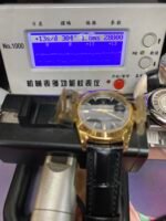 Rolex Day-Date Series 118135, Black Dial Gold Case with a leather strap, 36mm size. - 图片 7