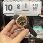 Patek Philippe Aquanaut Series 5167R-001, Rose Gold Case Coffee Dial Brown Strap, 40mm Size. - 图片 9