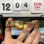 Rolex Datejust Series 116243-63603, Full Gold Diamond Bezel, 36mm Size, Three-Link Steel Bracelet. - 图片 3