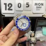 Rolex Yacht-Master series m116680-0002, Blue Ceramic Bezel White Dial Steel Bracelet, Chronograph function, 44mm Size. - 图片 3