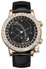 Patek Philippe Complicated Chronograph Series 5396G-011, Black Dial, 44mm size.