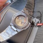 Patek Philippe Aquanaut series 5072R-001, White Mother-of-Pearl Dial Rose Gold Case with Diamond Bezel, Women 35.6mm Size. - 图片 9