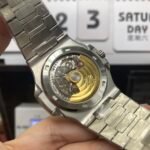 Patek Philippe Nautilus 5711 black square drill ring size 40?L - 图片 4