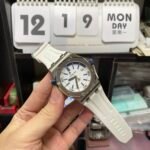 Audemars Piguet Royal Oak Offshore Series 15710ST.OO.A010CA.01, White Dial White Rubber Strap, 42mm size. - 图片 3