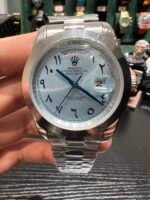 Rolex Datejust series Arabic scale ice blue dial, Jubilee stainless steel bracelet, 41mm size??GIVE AWAY Green dial?? - 图片 2