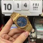 Audemars Piguet Royal Oak Offshore Series 15202OR.OO.1240OR.01, Blue Dial with Rose Gold Case, 39mm Size. - 图片 3