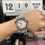 Audemars Piguet Royal Oak Offshore Series 15710ST.OO.A010CA.01, White Dial White Rubber Strap, 42mm size. - 图片 6