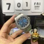 Patek Philippe Nautilus series 58111G-001, White Case with Blue Dial, 40mm Size. - 图片 9