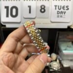 Rolex Datejust Series m278273-0030, Mint Green Dial Two-Tone Gold Case, 31mm size, Jubilee stainless steel bracelet. - 图片 5