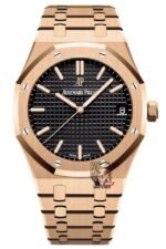 Audemars Piguet Royal Oak Offshore Series 15500OR.OO.1220OR.01, Rose Gold Case Black Dial, 41mm Size.