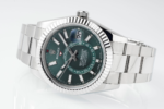 Rolex SKY-DWELLER Series Watch Model M336934-0001 GREEN DAIL 2023 42mm - 图片 6