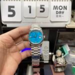 Rolex Day-Date series m128239-0044, Turquoise Dial, 36mm size. - 图片 2