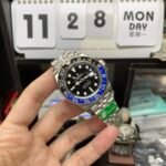 Rolex GMT-Master II series m126710blnr-0002, BATMAN, Steel Bracelet Black and Blue Ceramic Bezel Black Dial, 40mm size, Jubilee strap - 图片 3