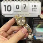Rolex Datejust Series Intergold shell white square drill graduated, 28mm Size - 图片 2