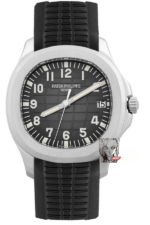 Patek Philippe Aquanaut Series 5167A-001, Black Dial Steel Case Black Rubber Strap, 40mm Size.