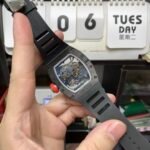 Richard Mille Men's Collection series RM055 NTPT, Carbon Fiber Case, 49.9 x 42.7mm Size. - 图片 3