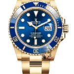 Rolex Submariner Series m126618lb-0002, All-Gold Blue Submariner, 41mm size.