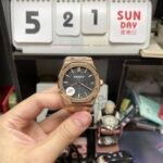 Audemars Piguet Royal Oak Offshore Series 15500OR.OO.1220OR.01, Rose Gold Case Black Dial, 41mm Size. - 图片 8