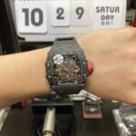 Richard Mille Men's Collection series RM 35-02, Carbon Fiber Case with Fluoroelastomer Strap. - 图片 8